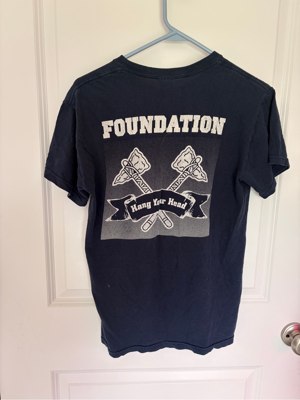 Navy Foundation Crewneck Tee